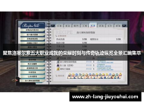聚焦洛塞尔索五大职业成就的荣耀时刻与传奇轨迹纵览全景汇编集萃